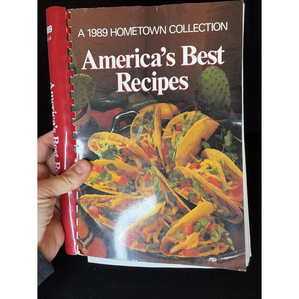 America's Best‎ Recipe Book Lot, 4  (1988, 1989, 1990, 1992 Hometown Collection)